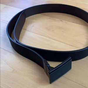Express reversible black dark brown belt